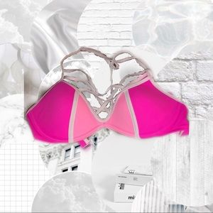 PINK Victoria’s Secret Strappy Push Up Bikini